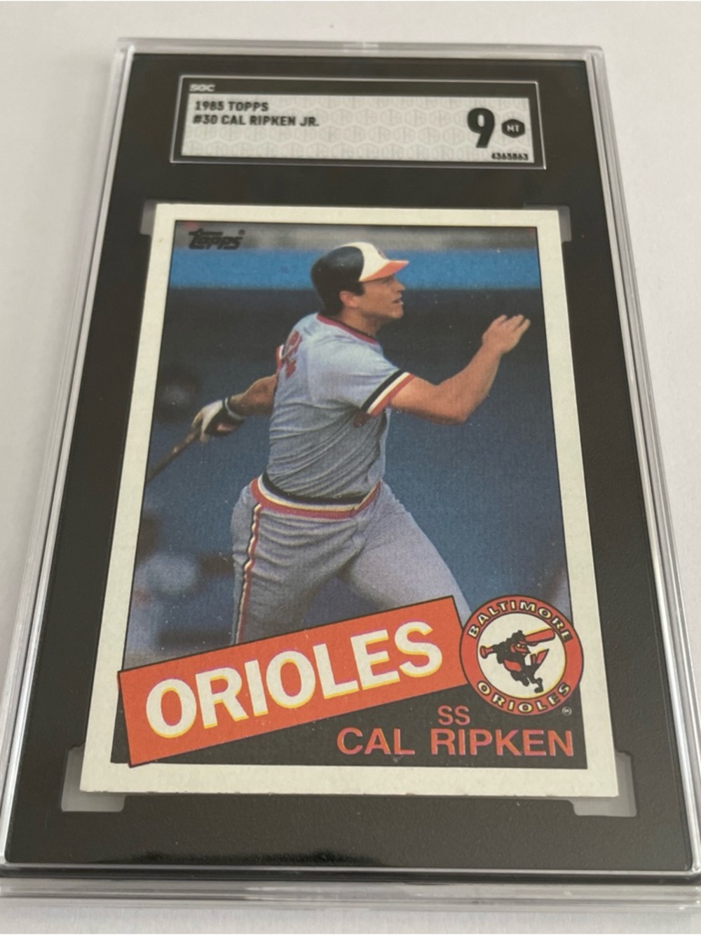 Topps Orioles Cal Ripken Jr. Trading Card - Orange, Black, White